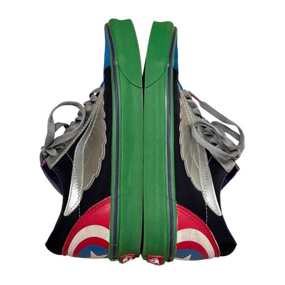 VANS x Marvel Vans Off The Wall Old Skool Shoes - Avengers Size 7 M / 8.5 W - Picture 7 of 16